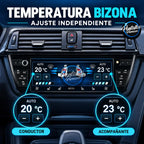 Control de temperatura bizona en pantalla LCD BMW