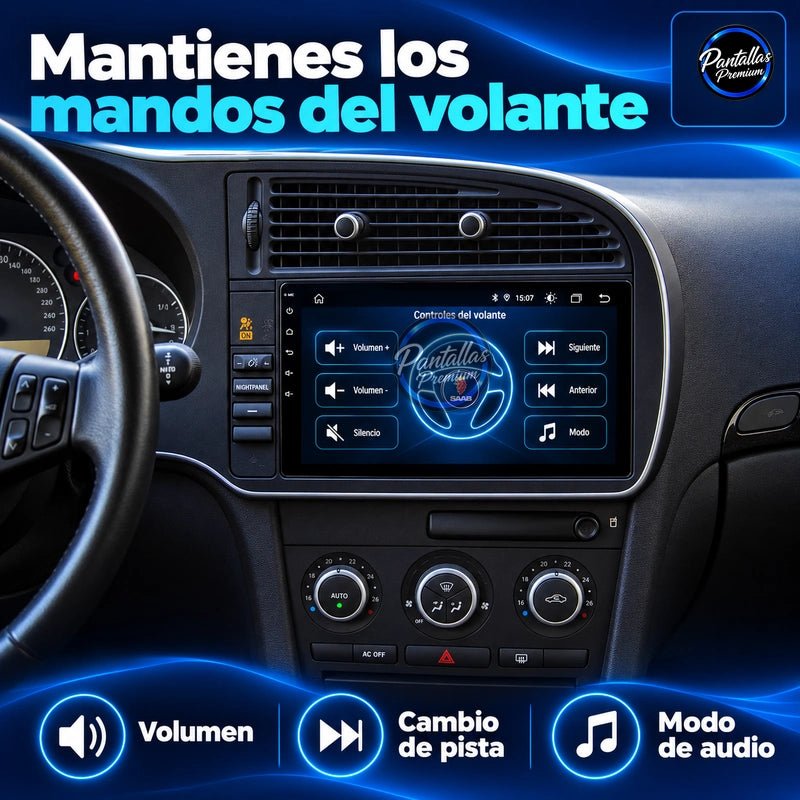 SAAB 9-3 — 06-volante — Pantallas Premium V6.1
