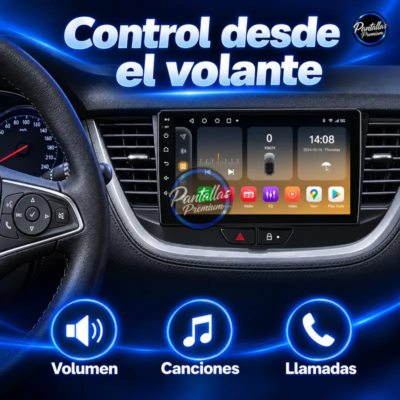 Opel Grandland X Crossland X 2015-2021 - Radio Pantalla Carplay y Android Auto