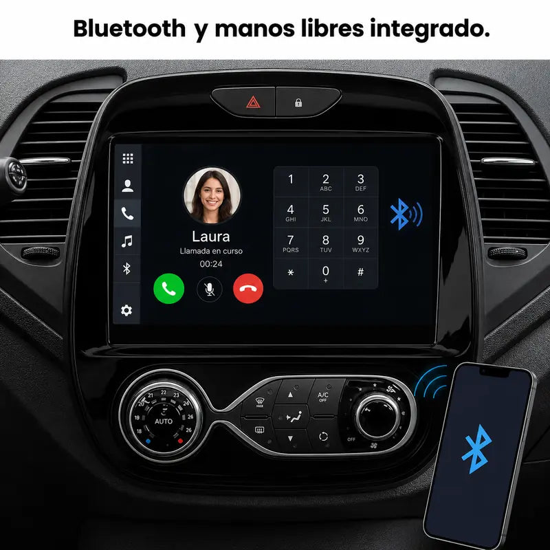 Radio pantalla CarPlay y Android Auto para Renault Kaptur Captur 2013-2020 - foto 7