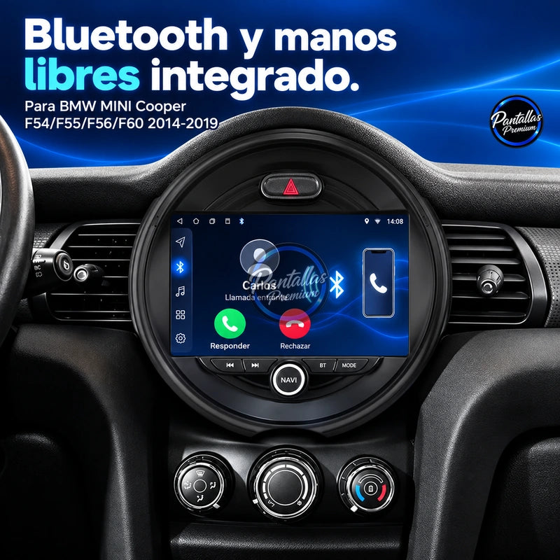 BMW Mini F54 F56 2014-2020 - Radio Pantalla Carplay y Android Auto