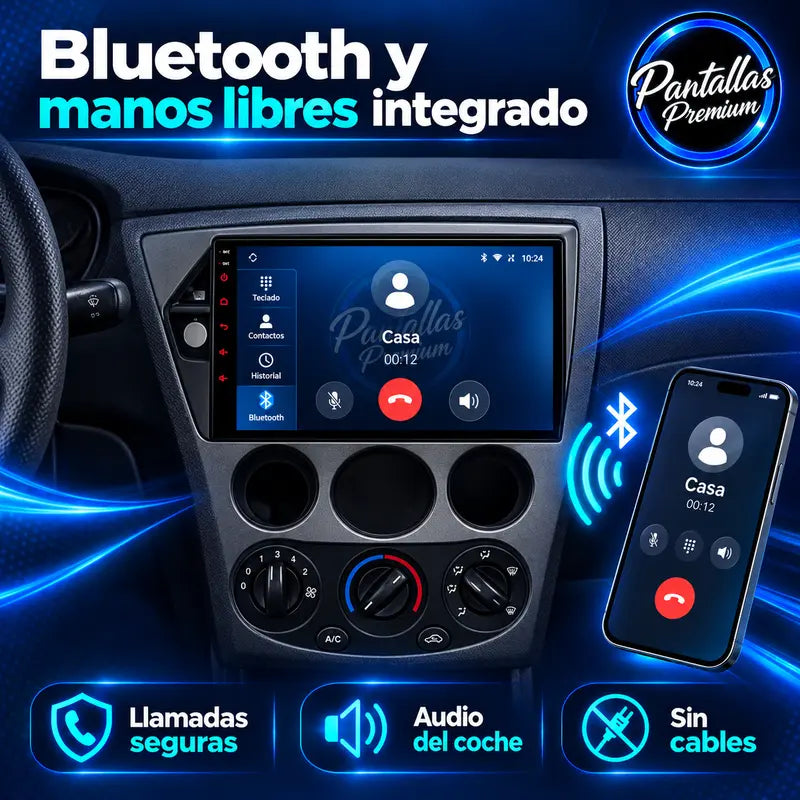 Bluetooth y manos libres integrado