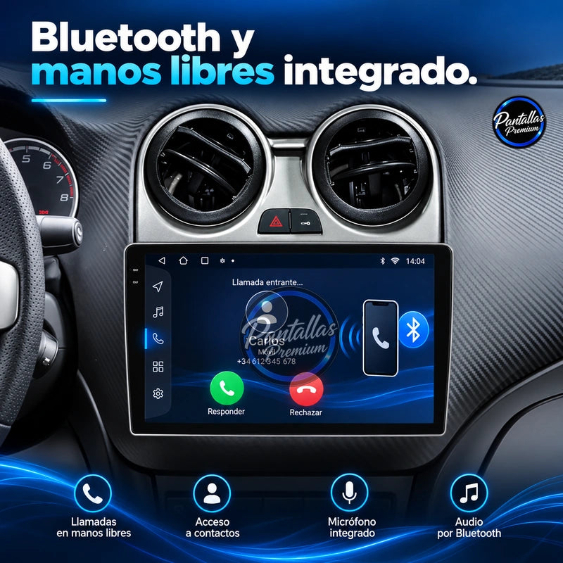 Alfa Romeo Mito 2008 2012 - Radio Pantalla Carplay y Android Auto