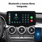 Radio pantalla CarPlay y Android Auto para Mercedes-Benz Clase C W205 GLC Clase V W447 A W176 CLA GLA - foto 9