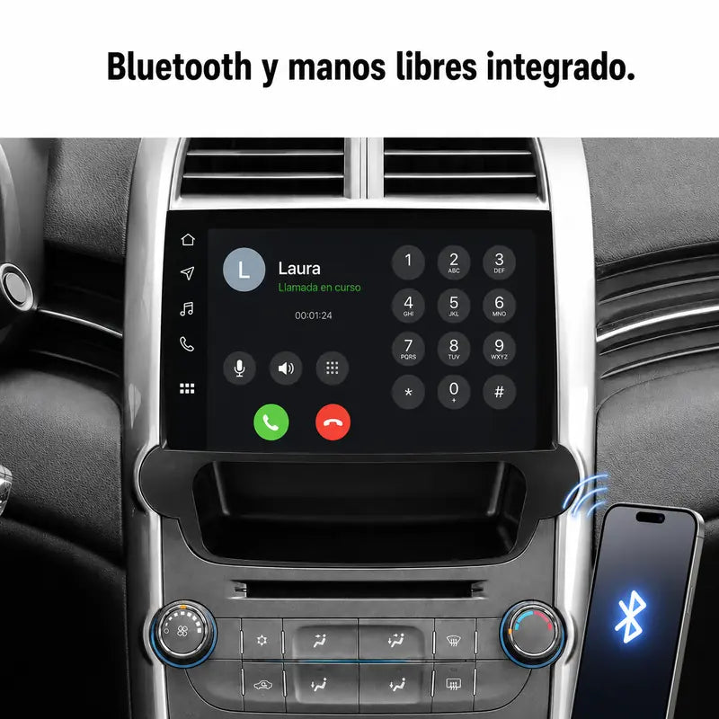 Radio pantalla CarPlay y Android Auto para Chevrolet Malibu 2011-2016 - foto 7