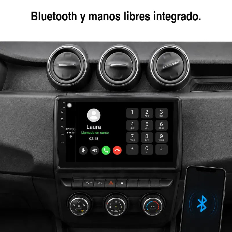 Radio pantalla CarPlay y Android Auto para Dacia Duster HM 2019-2023 - foto 7