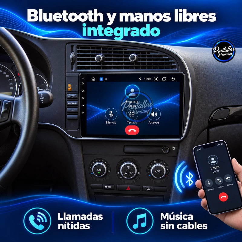 SAAB 9-3 — 07-bluetooth — Pantallas Premium V6.1
