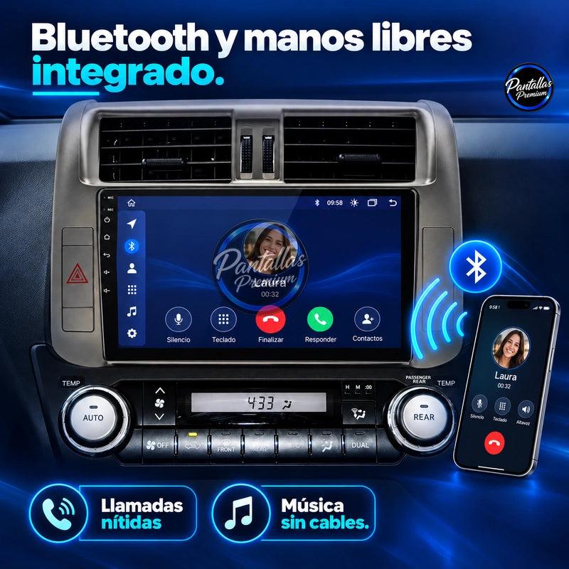 Toyota Prado 2009-2013 - bluetooth