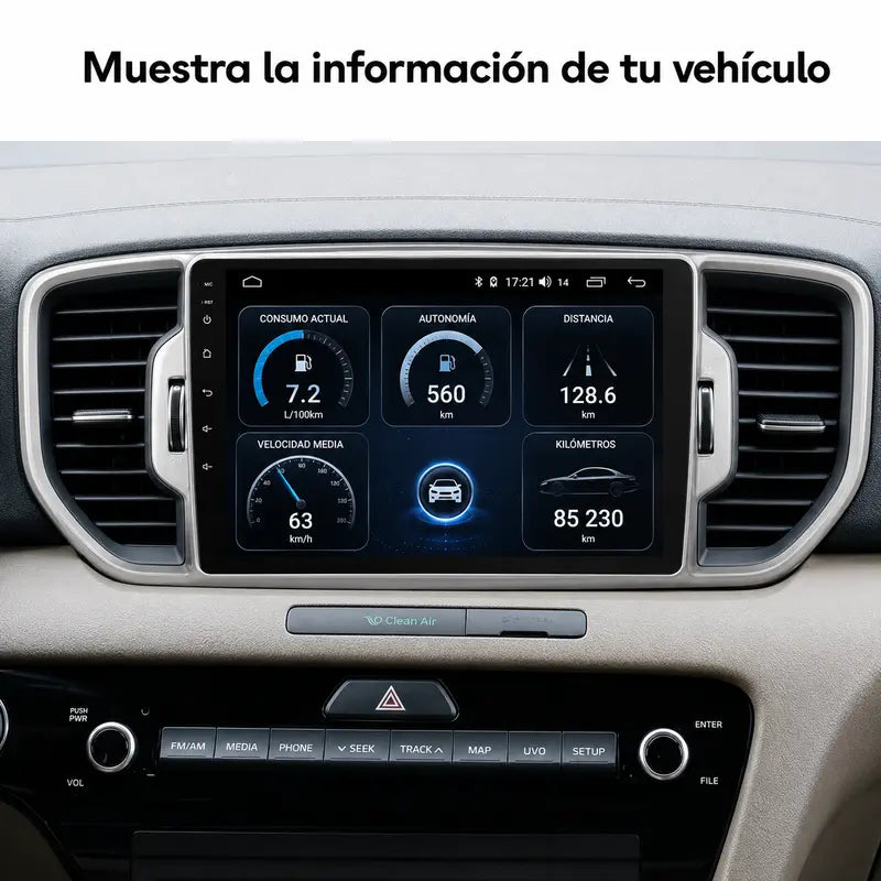 Radio pantalla CarPlay y Android Auto para KIA Sportage 4 2016-2018 - foto 9