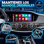 Mandos del volante y controles originales compatibles con CarPlay en Mercedes W222 W217