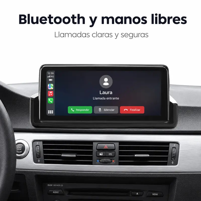 Radio pantalla CarPlay y Android Auto para BMW E90 E91 E92 E93 2005-2012 - foto 7