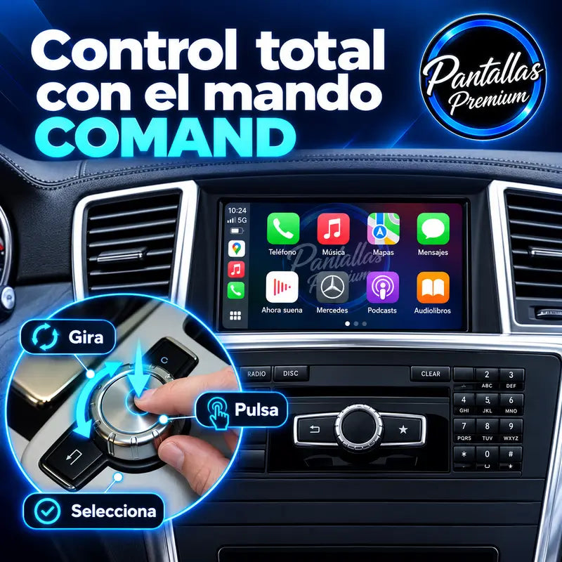 Control con mando COMAND Mercedes W166 X166