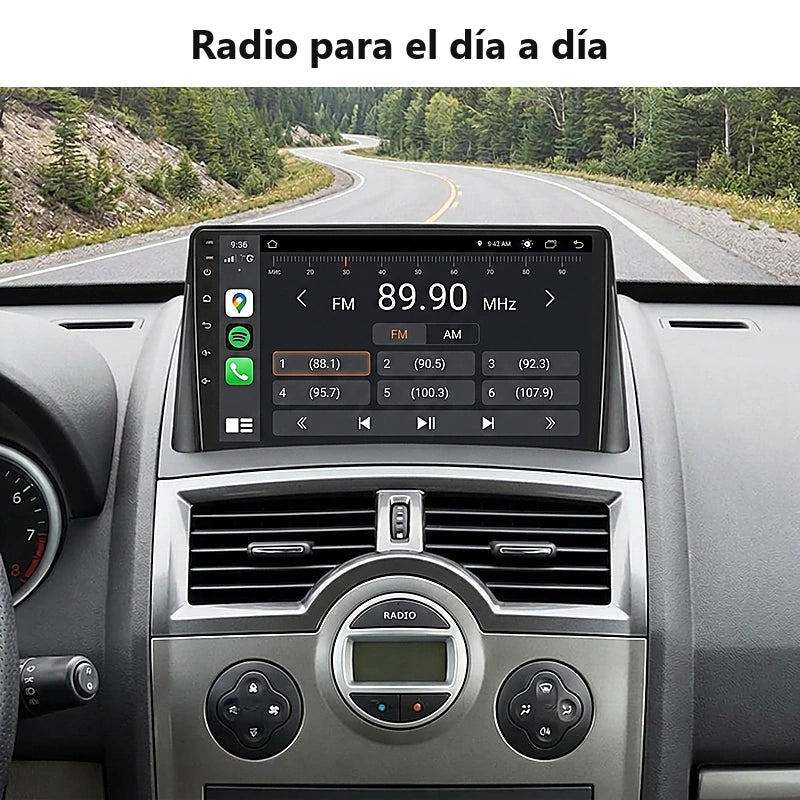 Radio pantalla CarPlay y Android Auto para Renault Megane 2002-2009 - foto 8