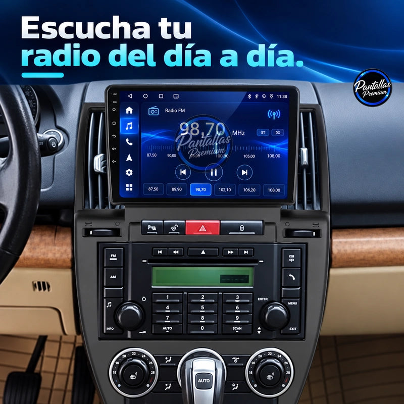 Land Rover Freelander 2 2006-2012 - Radio Pantalla Carplay y Android Auto