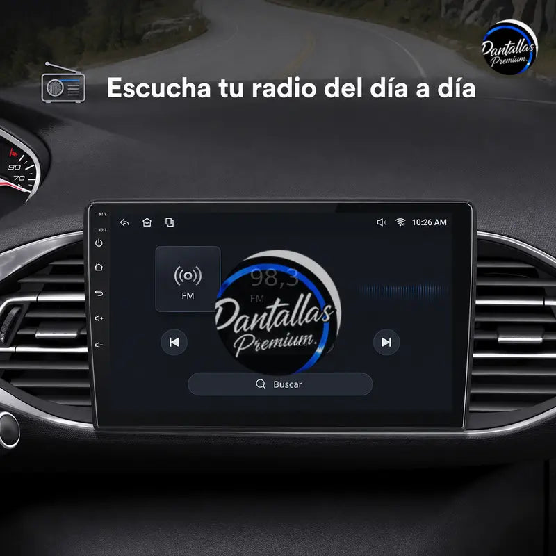 Radio pantalla CarPlay y Android Auto para Peugeot 308 2013-2017 - foto 7
