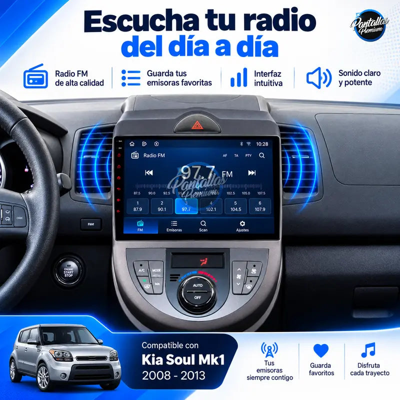 Kia Soul Mk1 AM - radio FM