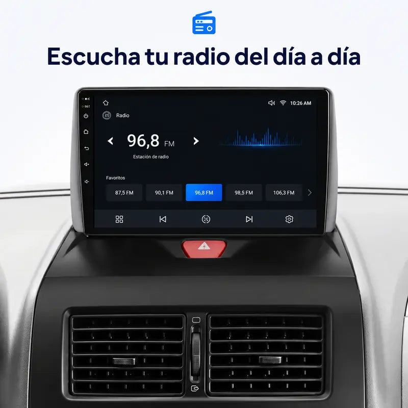Radio pantalla CarPlay y Android Auto para Peugeot Expert 2, Citroen Jumpy, Fiat Scudo y Toyota Proace (2007-2017) - foto 8
