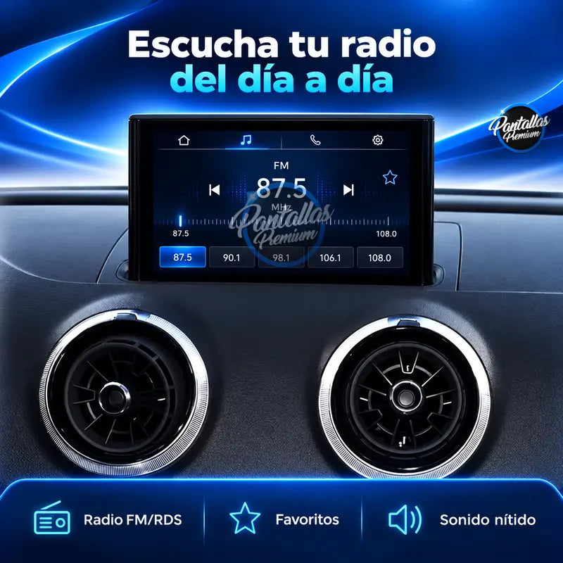 Audi A3 radio FM RDS