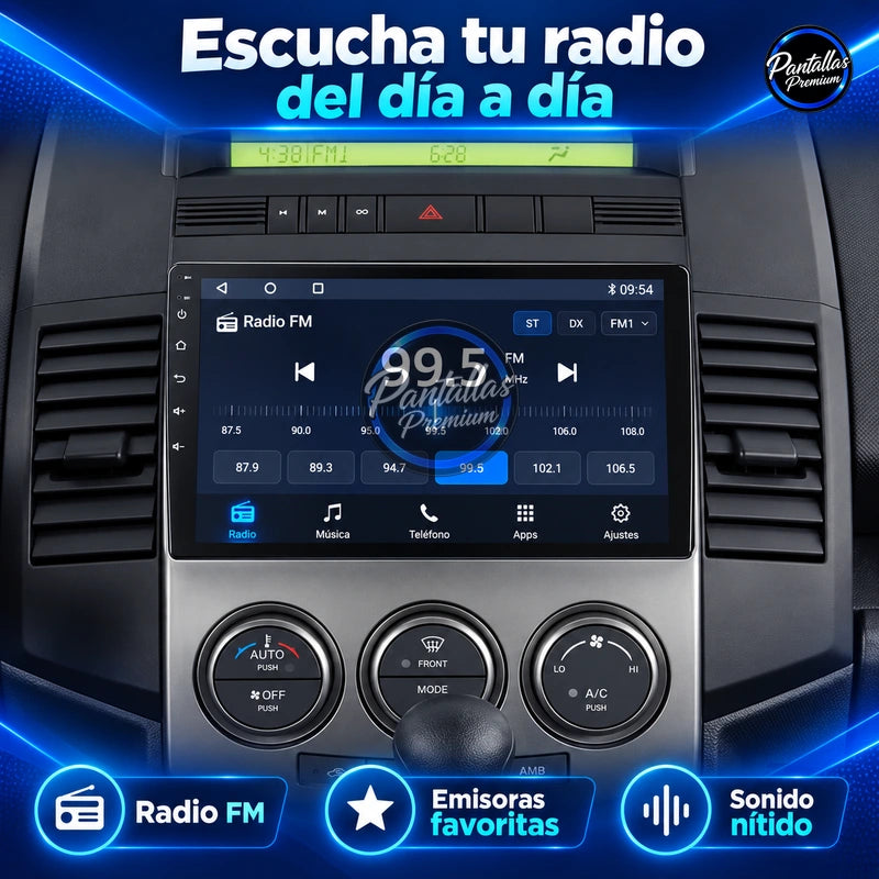 Radio pantalla CarPlay y Android Auto para Mazda 5 2005 - foto 9