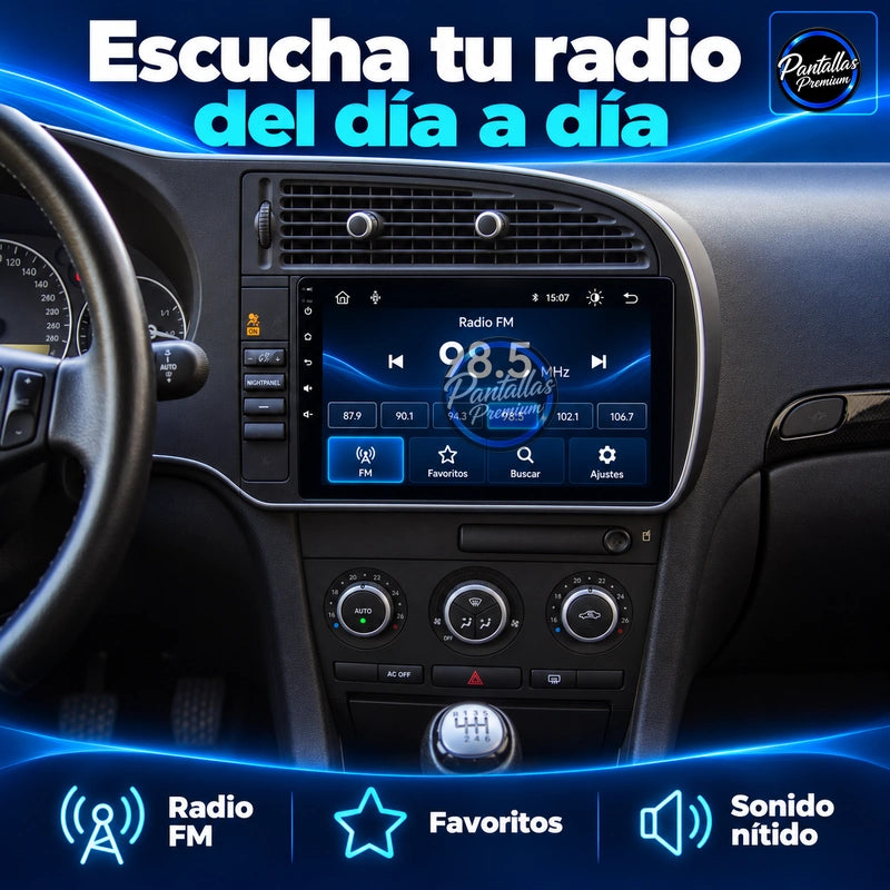 SAAB 9-3 — 08-radio — Pantallas Premium V6.1