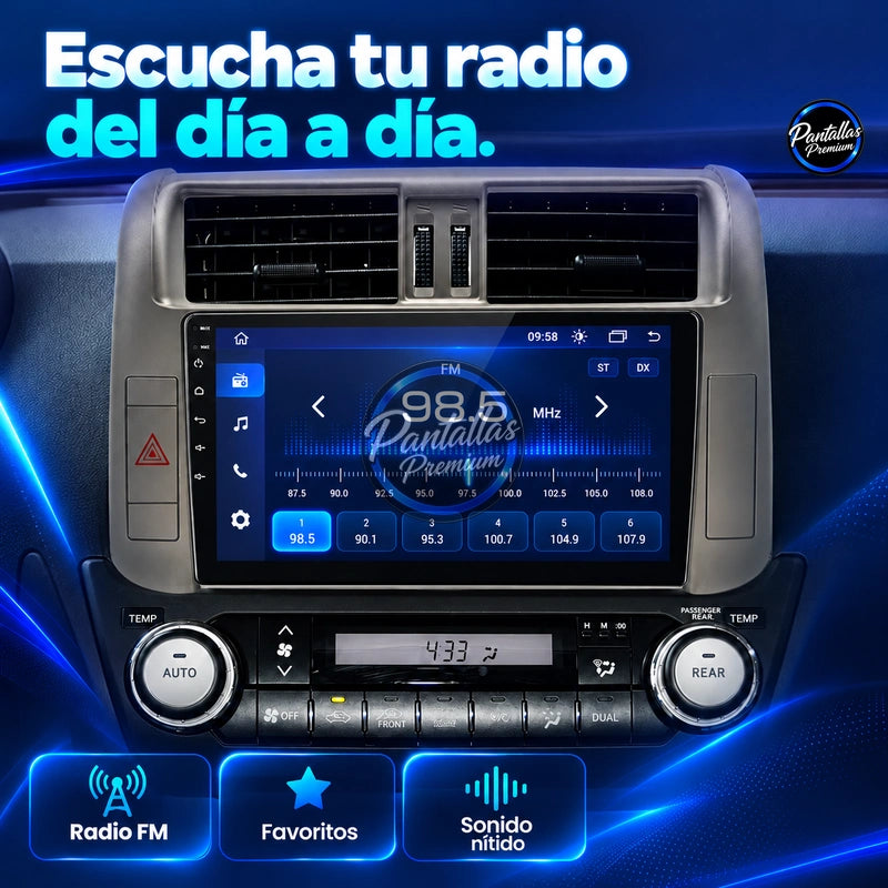 Toyota Prado 2009-2013 - radio