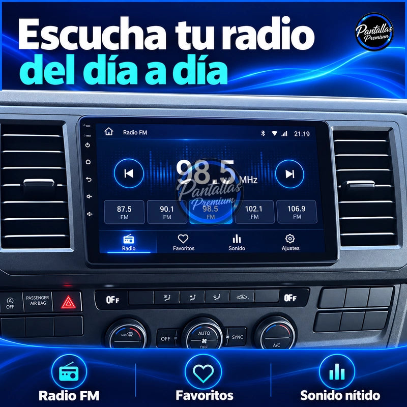 VOLKSWAGEN CARAVELLE T6 — 08-radio — Pantallas Premium V6.1