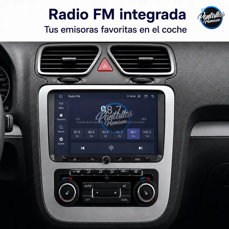 Radio pantalla CarPlay y Android Auto para Grupo Volkswagen, SEAT y Skoda - foto 8