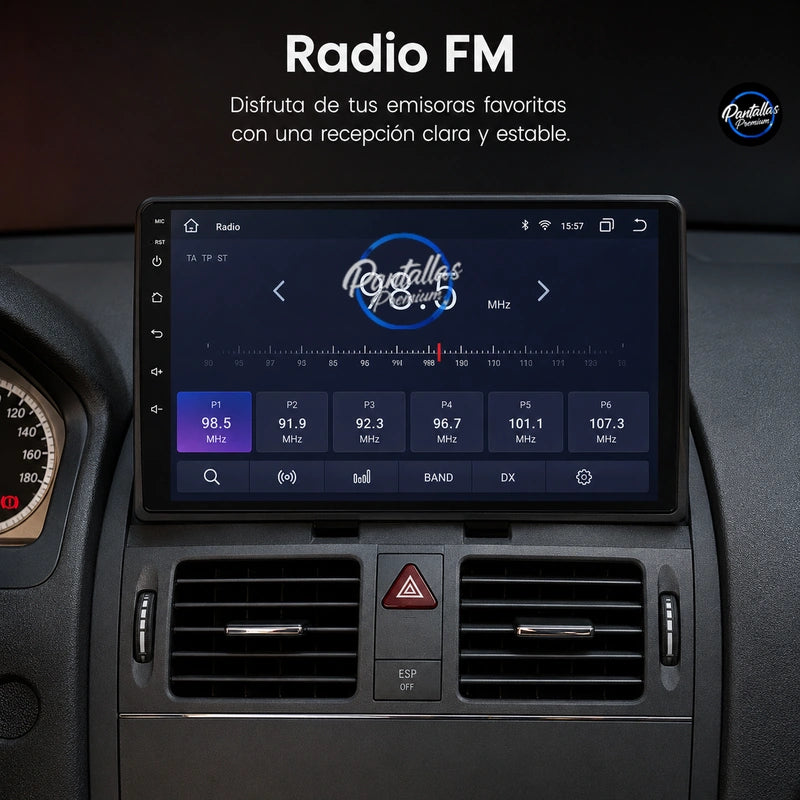 Radio pantalla CarPlay y Android Auto para Mercedes-Benz Clase C 3 W204 S204 2006-2011 - foto 8