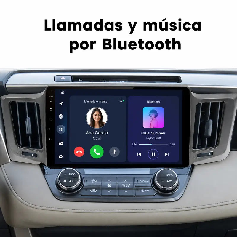 Radio pantalla CarPlay y Android Auto para Toyota RAV4 RAV 4 2012-2018 - foto 10