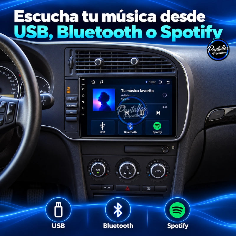 SAAB 9-3 — 09-musica — Pantallas Premium V6.1
