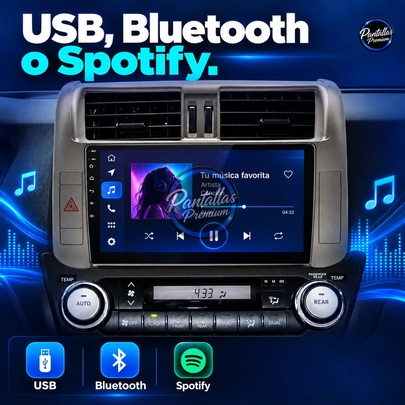 Toyota Prado 2009-2013 - musica