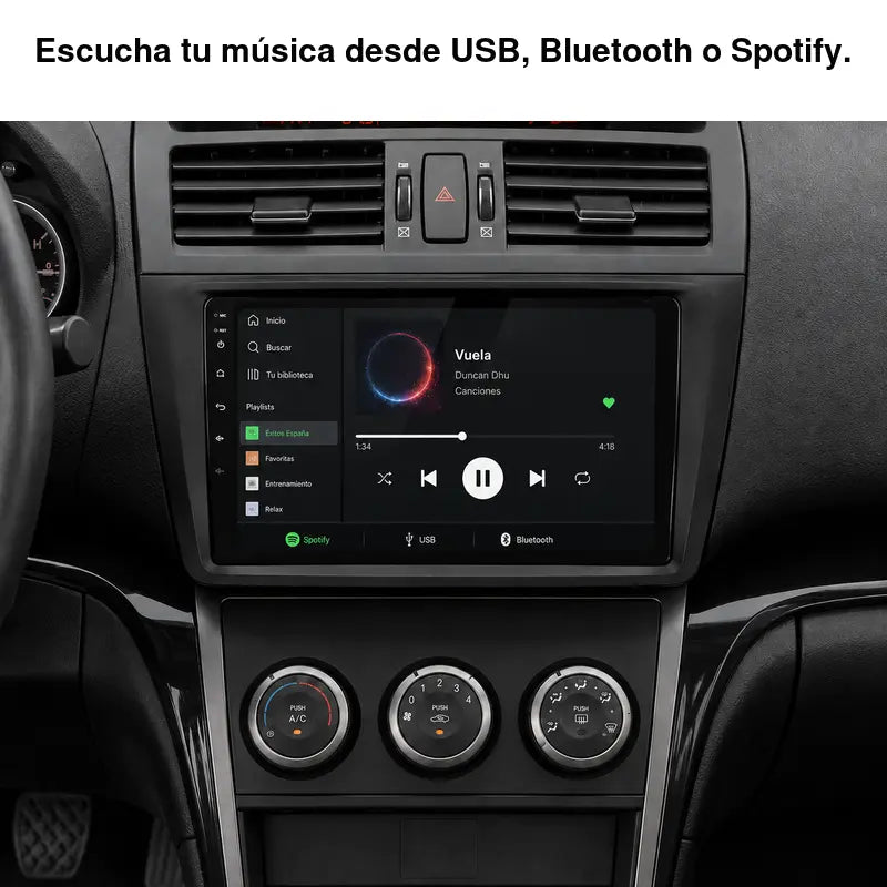 Radio pantalla CarPlay y Android Auto para Mazda 3 6 2007-2012 - foto 9