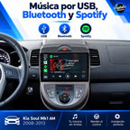 Kia Soul Mk1 AM - música USB Bluetooth y Spotify