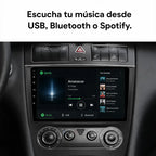 Radio pantalla CarPlay y Android Auto para Mercedes-Benz Clase C - foto 8