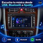 Mercedes-Benz W203 W209 - Radio Pantalla Carplay y Android Auto