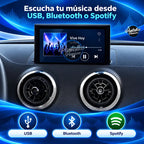 Audi A3 música USB Bluetooth y Spotify