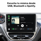 Radio pantalla CarPlay y Android Auto para Peugeot 208 2008 - foto 9