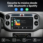 Volkswagen Tiguan 2006-2016 - Radio Pantalla Carplay y Android Auto