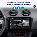 Radio pantalla CarPlay y Android Auto para Seat Ibiza 6J 2009 - foto 7
