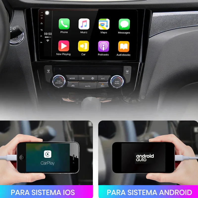 radio-pantalla-carplay-para-nissan-qashqai-x-trail