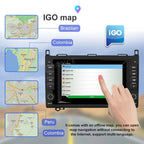 Radio Pantalla Carplay para Mercedes-Benz W169 W245 W639 W906