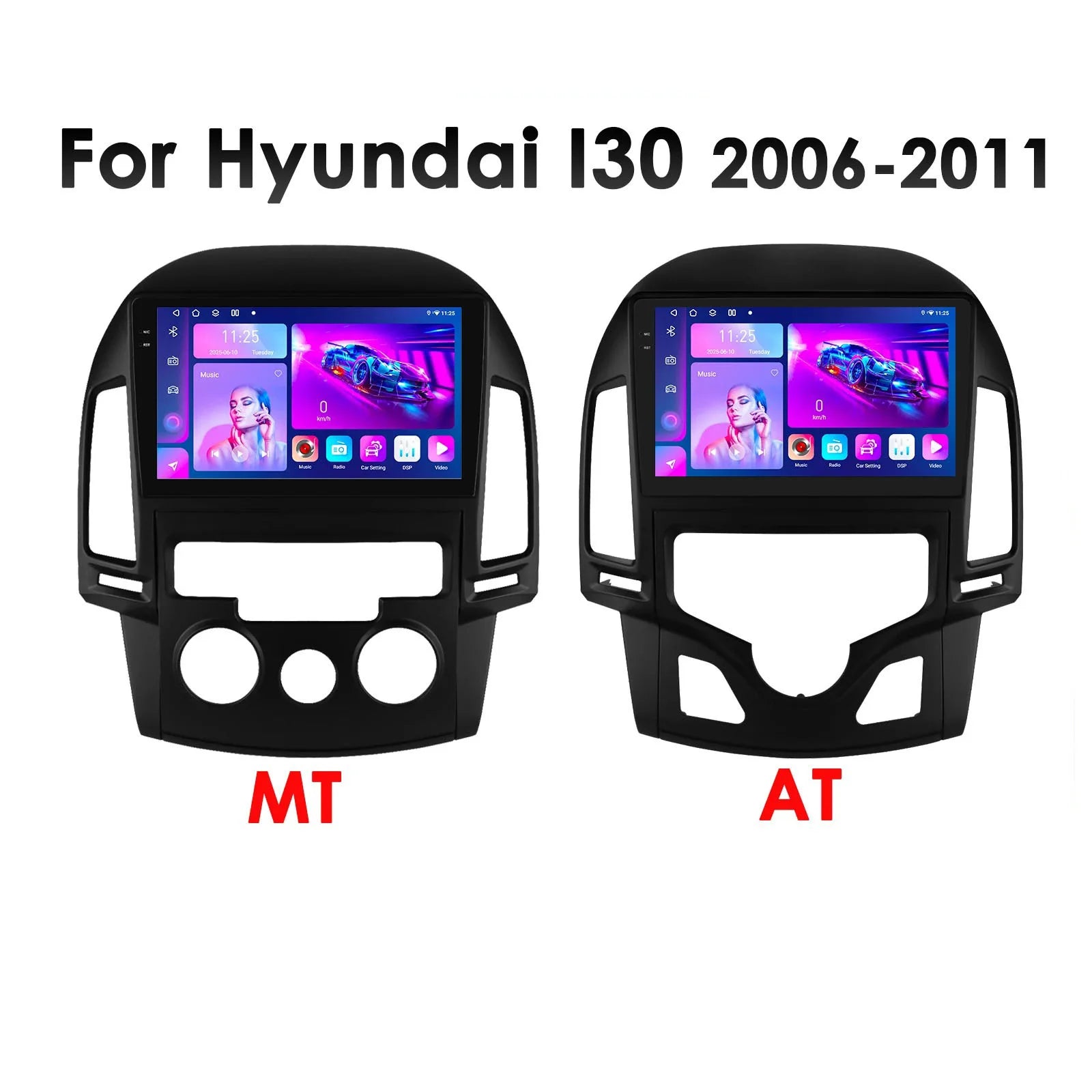 Radio CarPlay Hyundai H I30 2006-2011