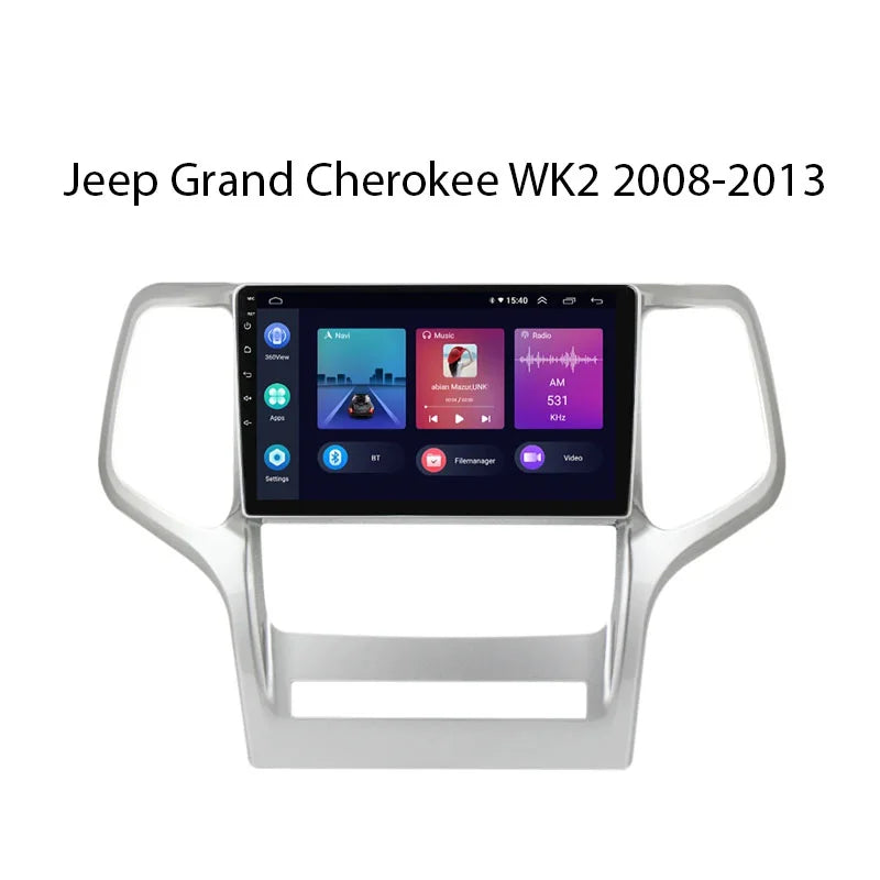 Radio CarPlay Jeep Grand Cherokee WK2 2008-2013