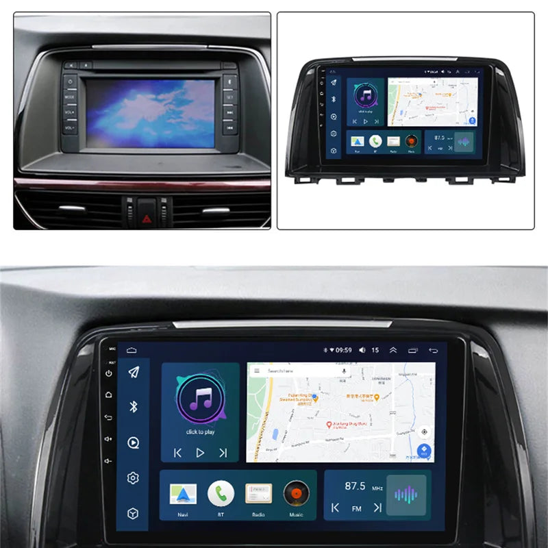 Radio Pantalla Carplay para Mazda 6 2012-2017 - foto 2