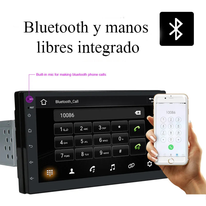 Radio Pantalla Carplay 1 DIN - foto 3