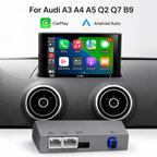 Interfaz CarPlay Inalámbrico Android Auto para Audi A3, Q2, A4, A5, Q7, B9 (2013–2018)