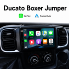Radio Pantalla CarPlay y Android Auto para Peugeot Boxer Fiat Ducato Citroen Jumper 2018-2026