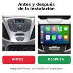 Radio pantalla CarPlay y Android Auto para Ford Transit Tourneo Courier 2012-2018 - foto 10