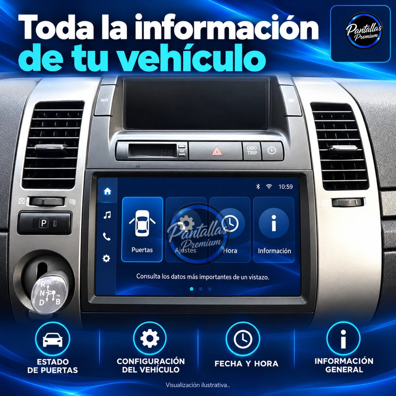 TOYOTA PRIUS 20 — 10-informacion — Pantallas Premium V6.1