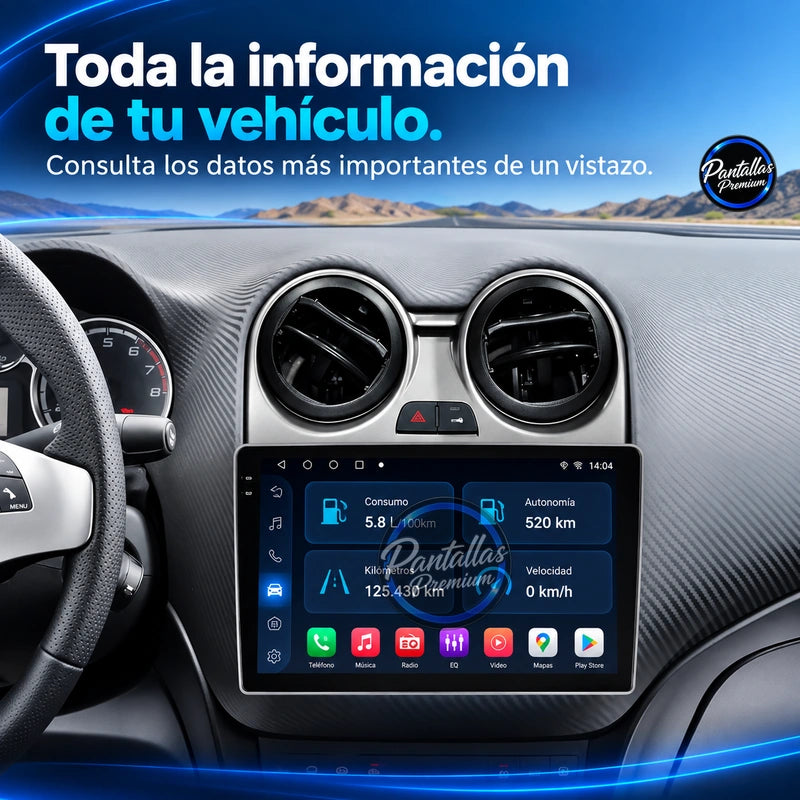 Alfa Romeo Mito 2008 2012 - Radio Pantalla Carplay y Android Auto